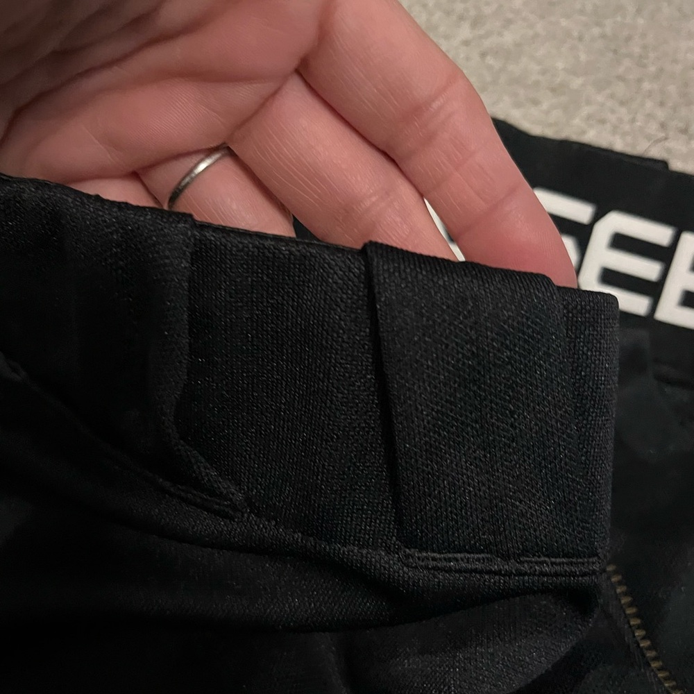 Under Armour youth black baseball pant with tapered leg - Picture 8 of 15
